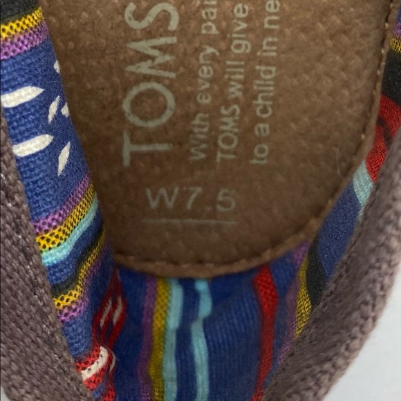 Toms Women’s Flat Brown Size-7.5 - Picture 8 of 8
